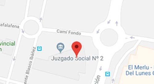 ubicacion registro civil Castelloón de la Plana